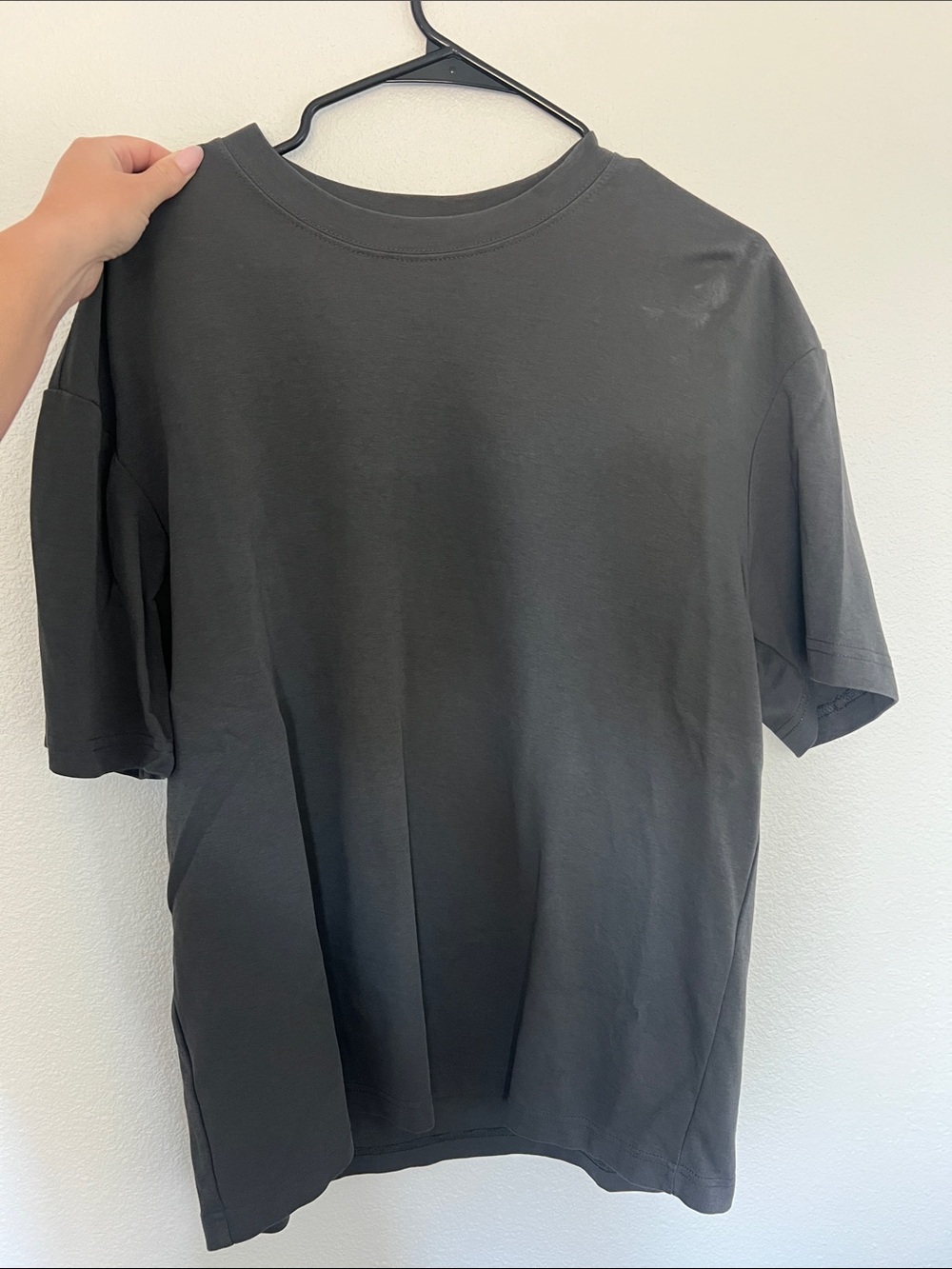 Zara Men's Black Short Sleeve Crewneck Tee